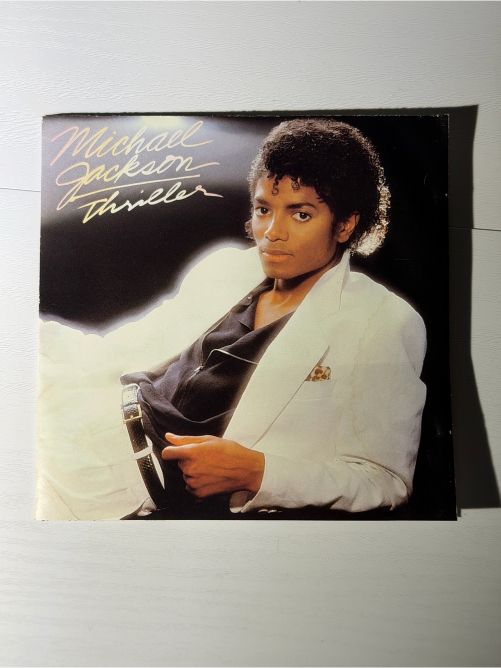 Michael Jackson Thriller Pop CD Epic 1982 Quincy Jones EK 38112